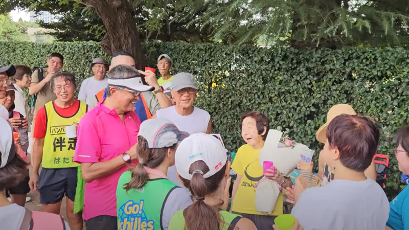 サッキー96歳誕生日会